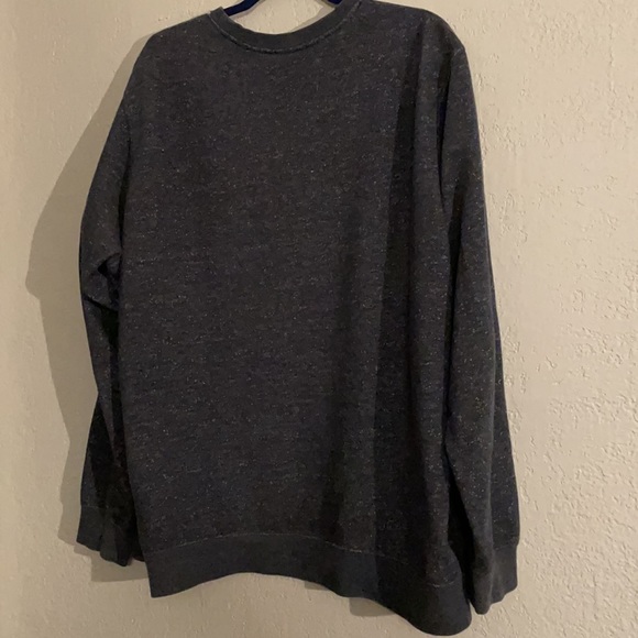 RVCA Double Rope Embroidered Crewneck Sweatshirt in midnight blue - Picture 8 of 8